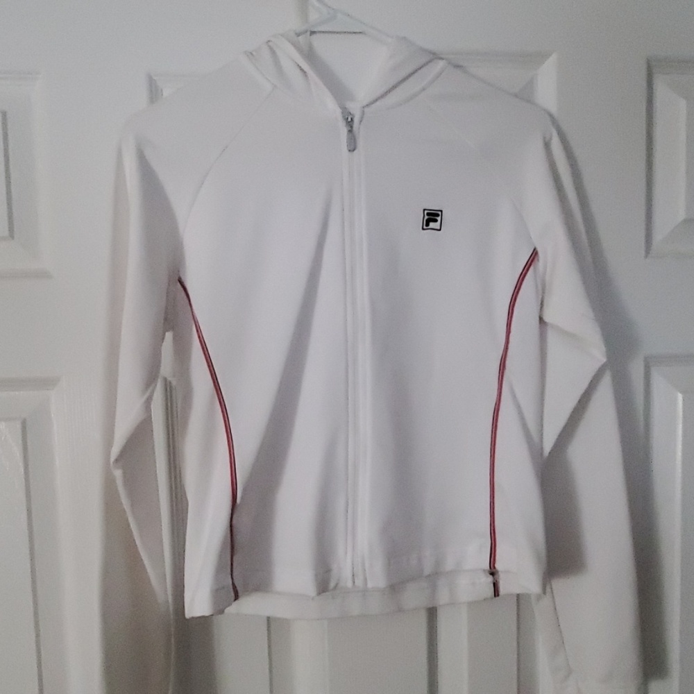 Fila Tennis zip up jacket Hooded